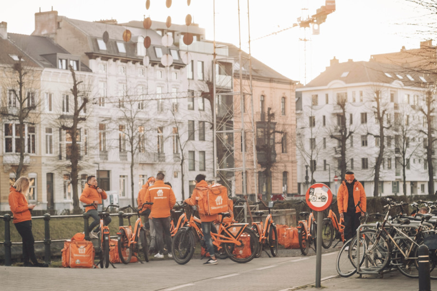 Fahrräder Lieferung