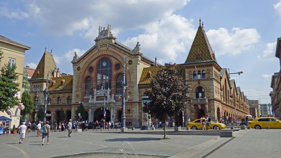 Markthalle in Budapest