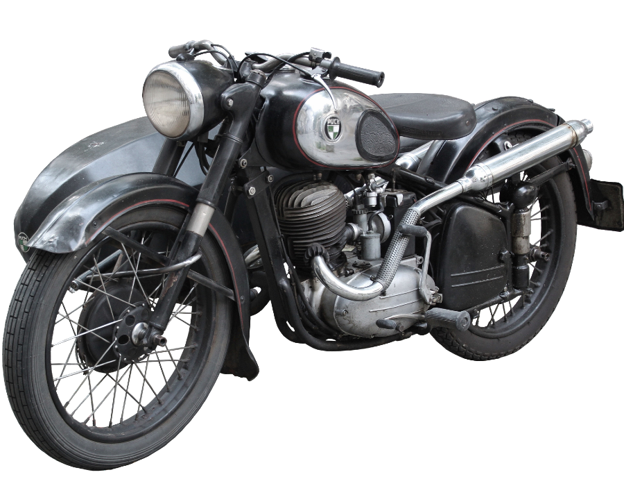 Vintage Motorrad Puch