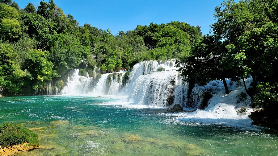 Wasserfälle in Krka