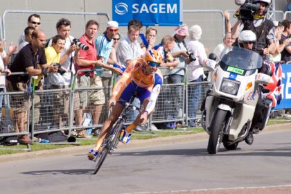 Der niederländische Radrennfahrer Michael Boogerd